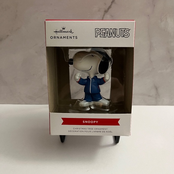 NIB Hallmark Peanuts Snoopy and Disney Mickey & Pluto Christmas Ornament Lot - Picture 3 of 10